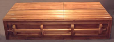 Solid Poplar Casket