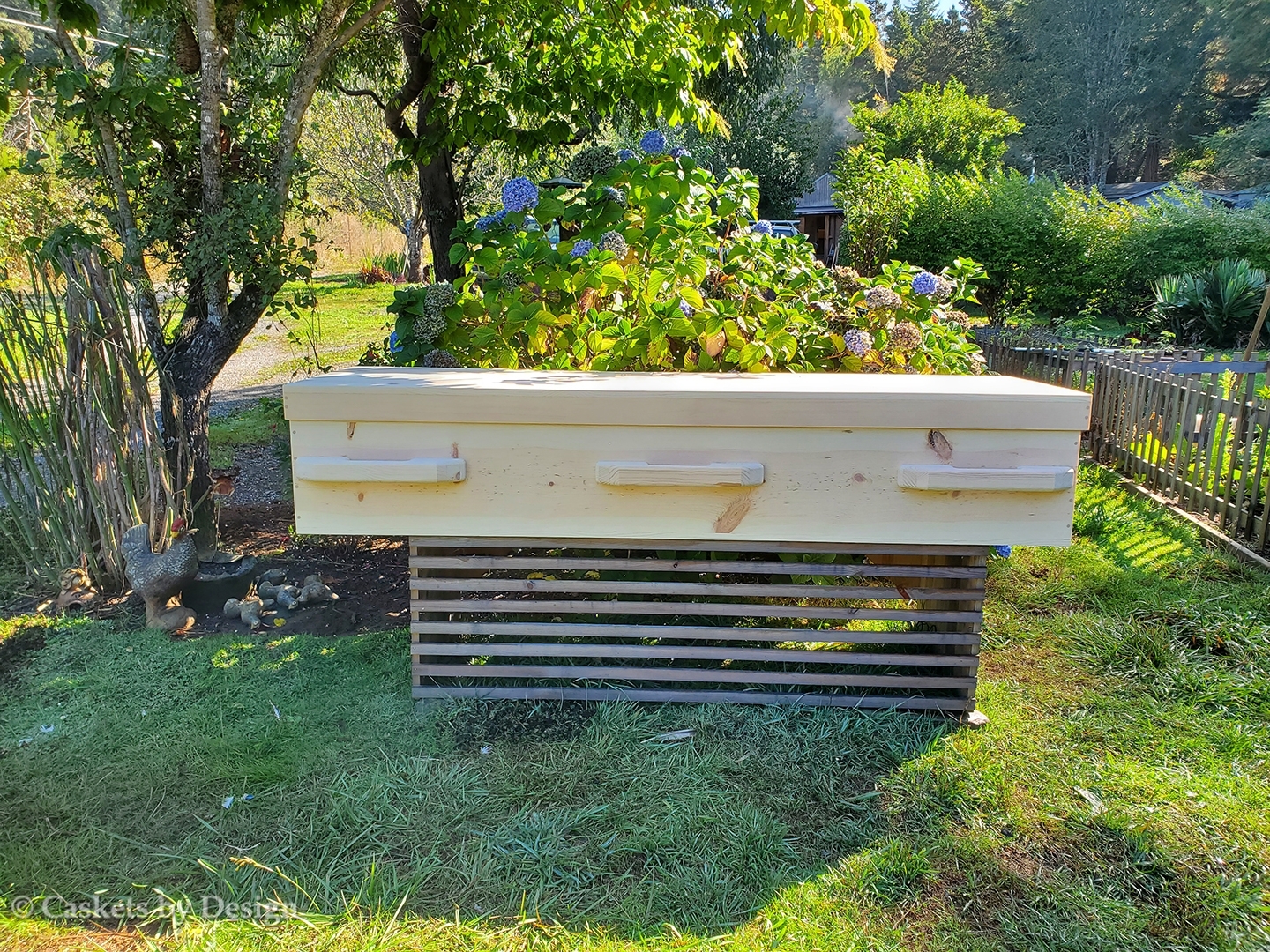 Simple Pine Casket II | Caskets by Design